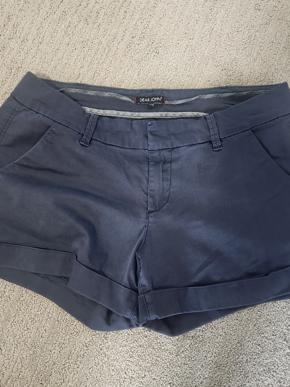 Dear John Dark Navy Women's Casual Shorts